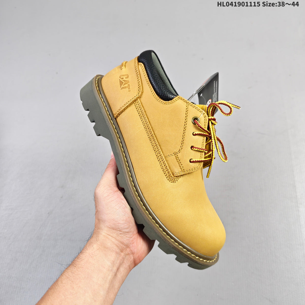 Low-Cut Lace-Up Casual Work Boots by CAT - product image from the listing.