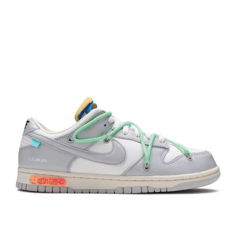 Nike Off-White x Dunk Low 'Lot 26 of 50' Sneaker - product image from the listing.