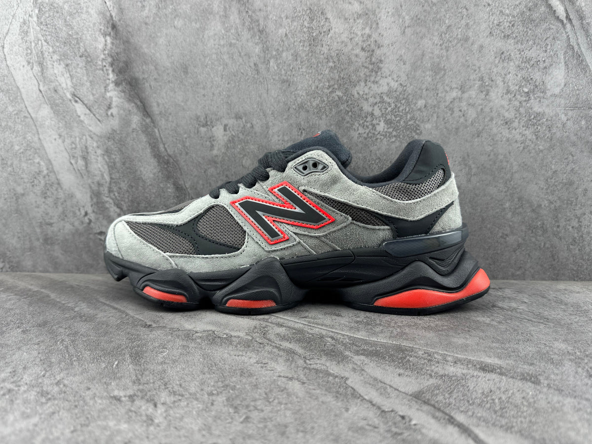 Gray and Black New Balance 9060JBO Sneakers - product image from the listing.