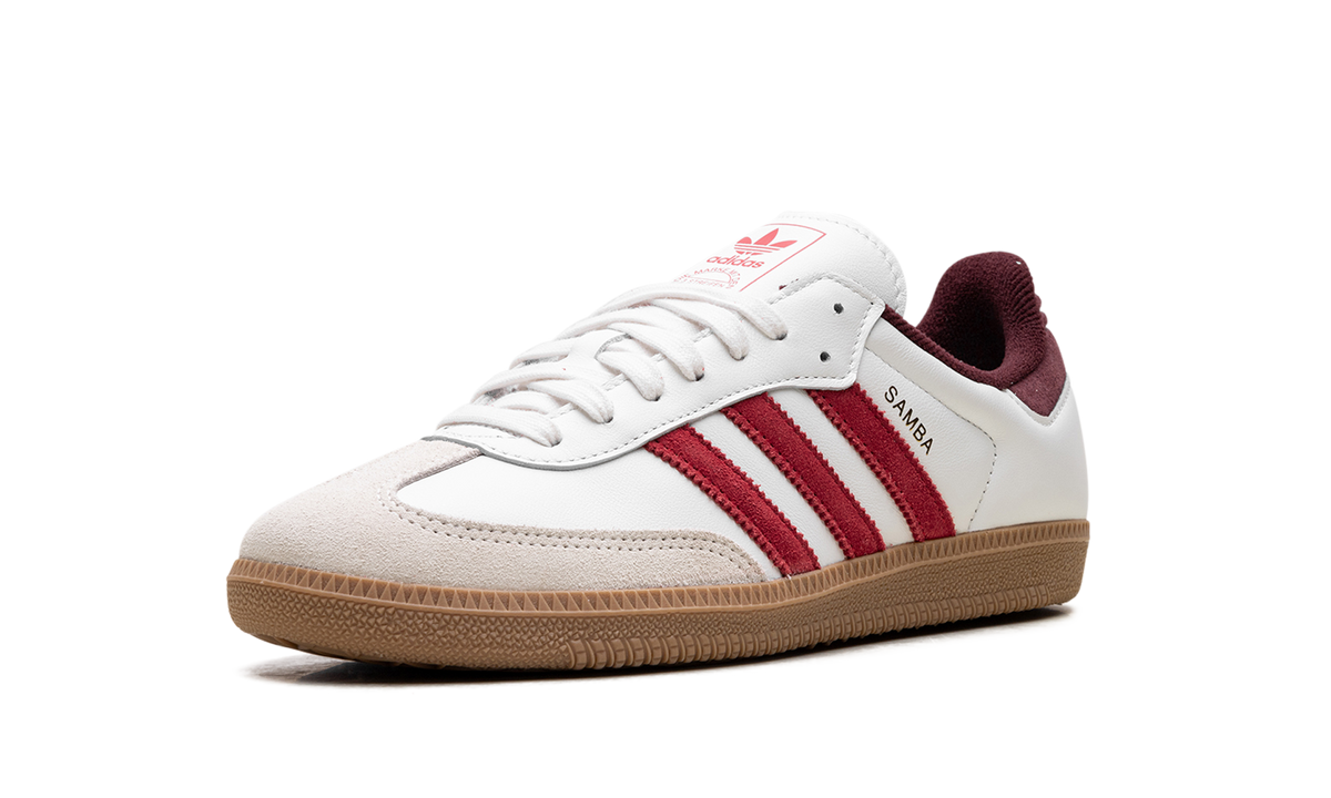 "Core White Better Scarlet" Samba OG JI3201 - product image from the listing.