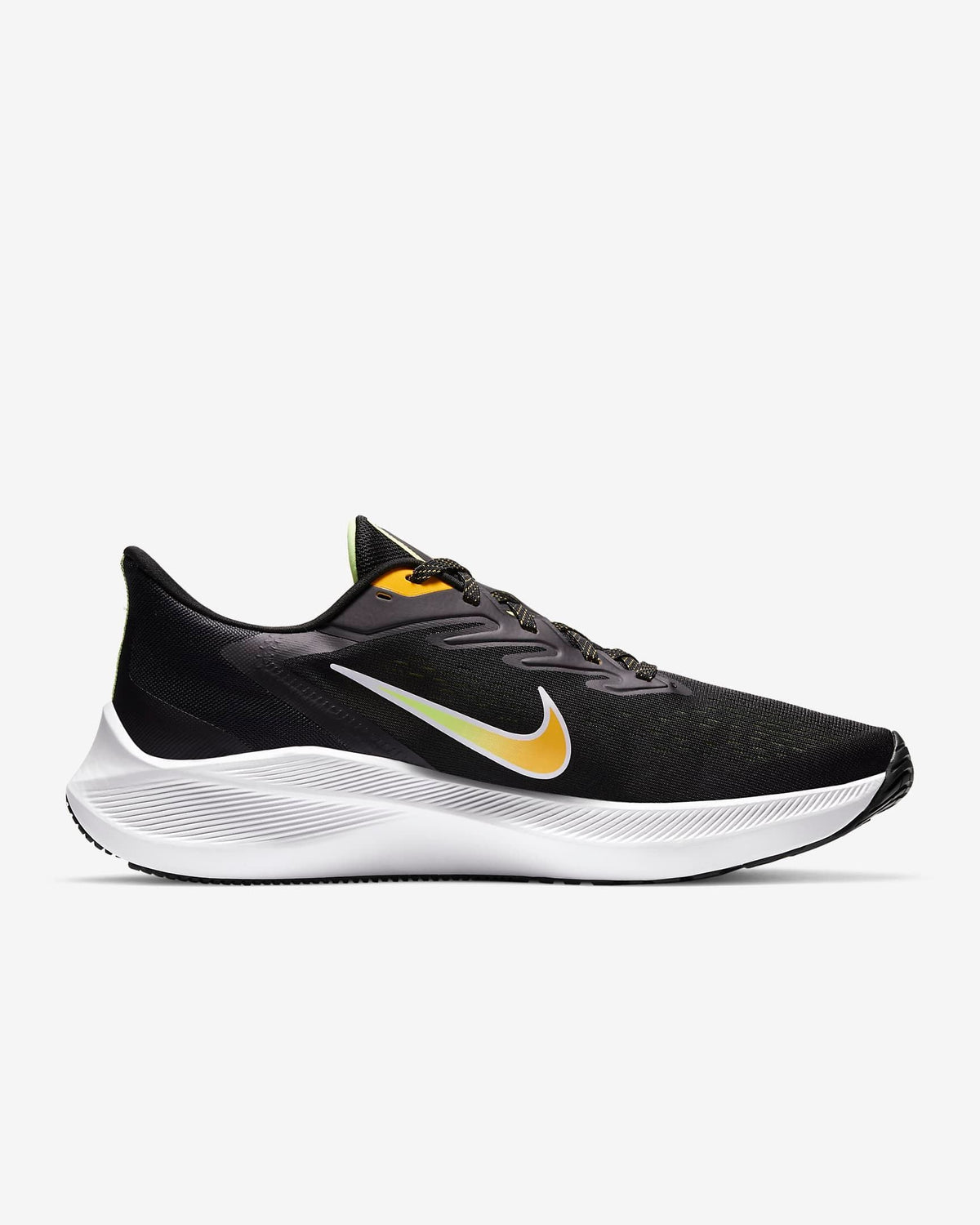 Nike Zoom Winflo 7 Running Shoes in Black CJ0291-007 - product image from the listing.