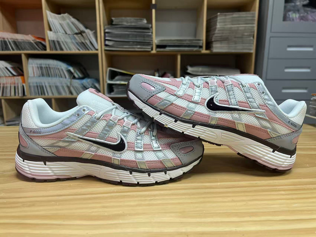 Nike P-6000 Sneakers in White Pink Grey IM6026-121 - product image from the listing.