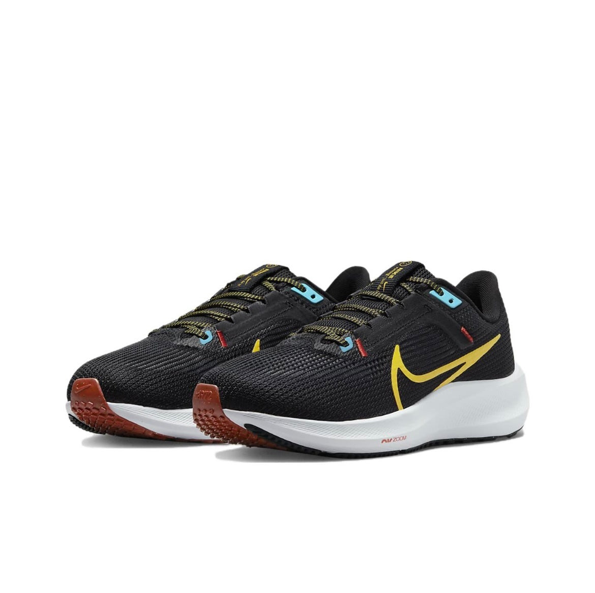 Nike Air Zoom Pegasus 40 Running Shoes in Black White DV3854-002 - product image from the listing.