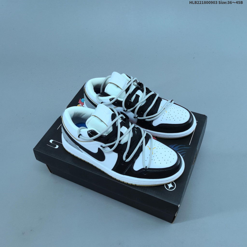 Color-Block Sneakers - Nike Air Jordan 1 Low OG - product image from the listing.