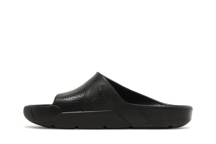 Jordan Post Slide Triple in Black - product image from the listing.