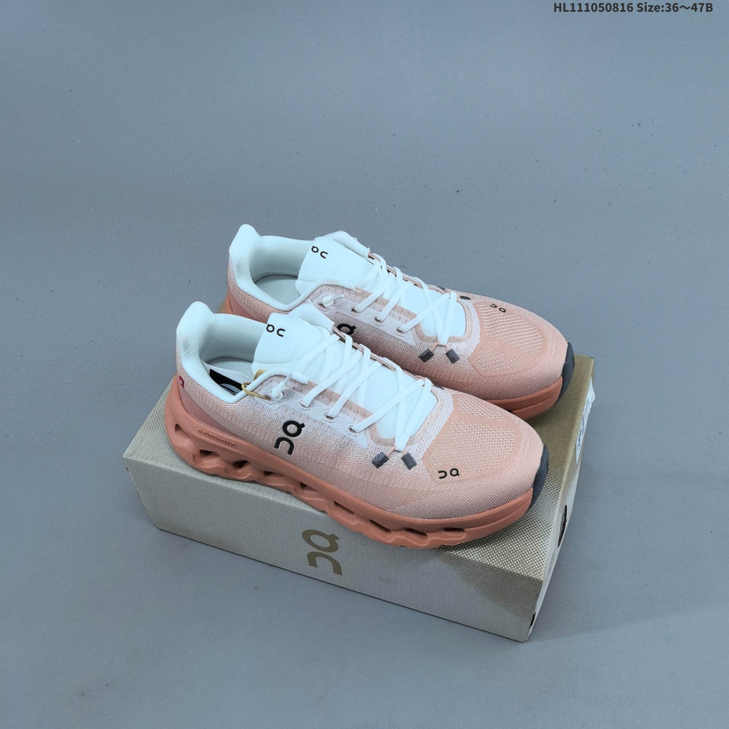 On Cloudtilt Sneakers in Black and White or in Peach - product image from the listing.
