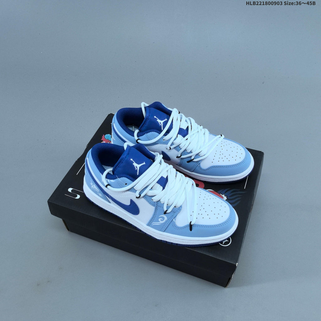Color-Block Sneakers - Nike Air Jordan 1 Low OG - product image from the listing.
