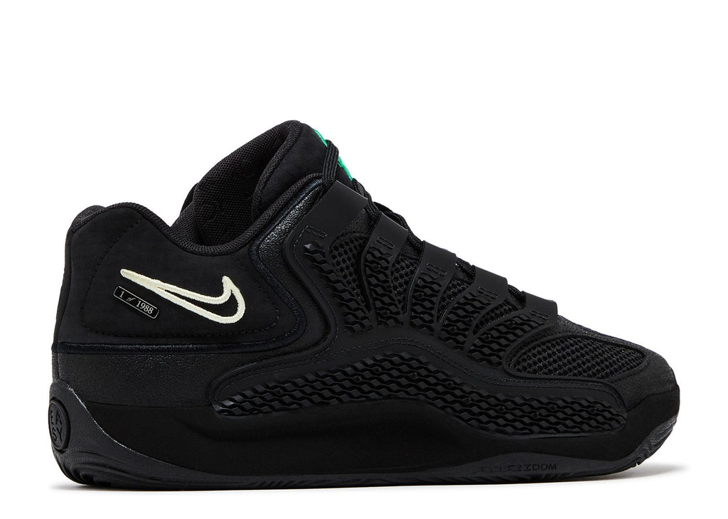 Nike KD 18 'Black Label Pack' Sneakers Black/Black/Coconut Milk for Men - product image from the listing.