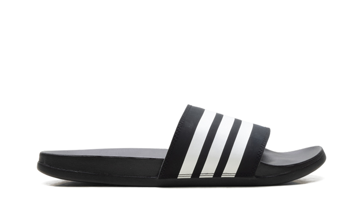 "Black" Adilette Comfort Slides JS4313 - product image from the listing.
