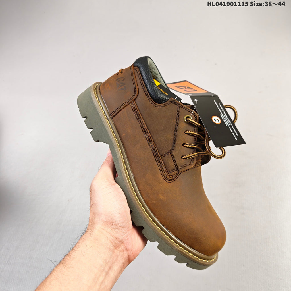 Low-Cut Lace-Up Casual Work Boots by CAT - product image from the listing.