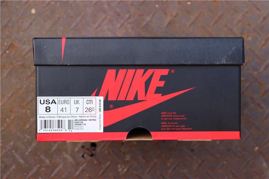 Nike Air Jordan 1 First Class Flight High-Cut Sneakers - product image from the listing.