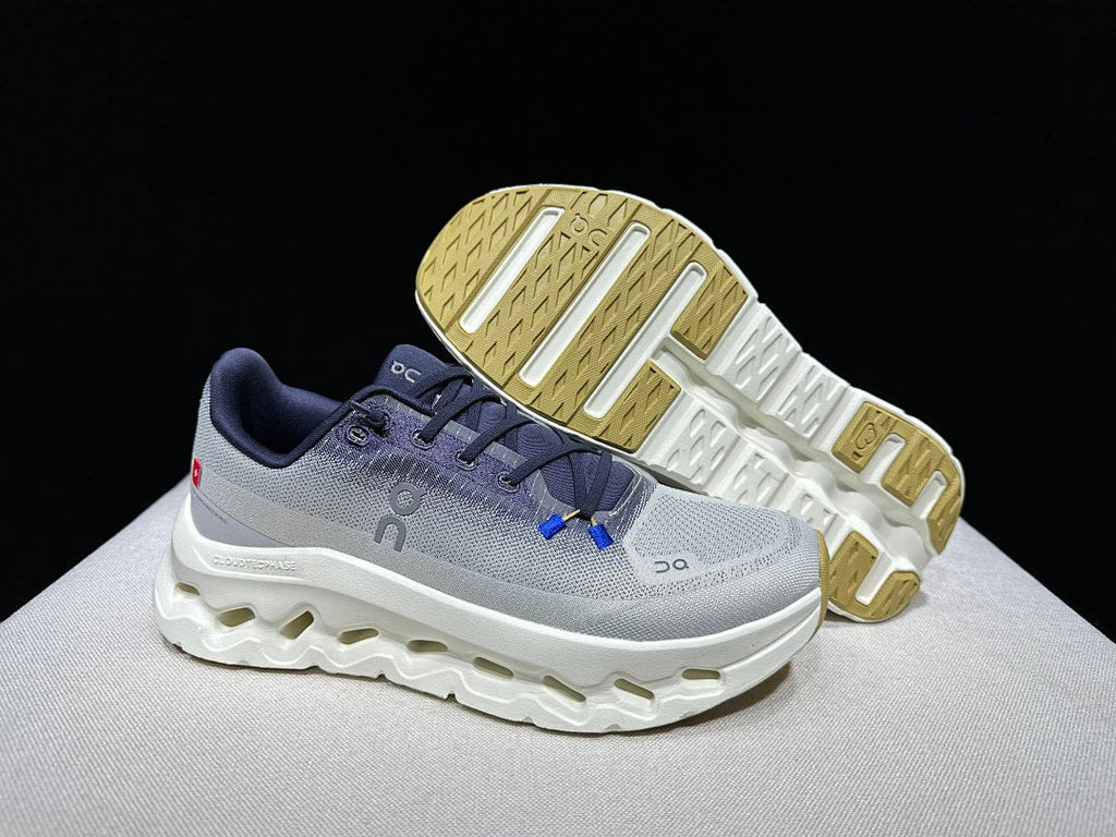 Light Gray and Ivory On Cloudtilt Sneakers - product image from the listing.