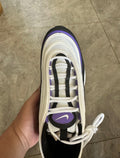 Nike Air Max 97 Sneakers in Black White Purple 921826-109 - product image from the listing.