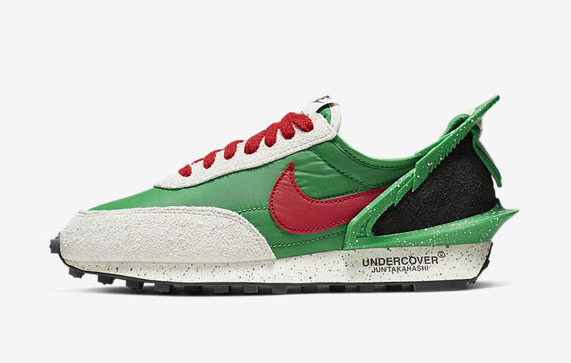 Nike Daybreak x UNDERCOVER Lucky Sneakers in Green CJ3295-300 - product image from the listing.