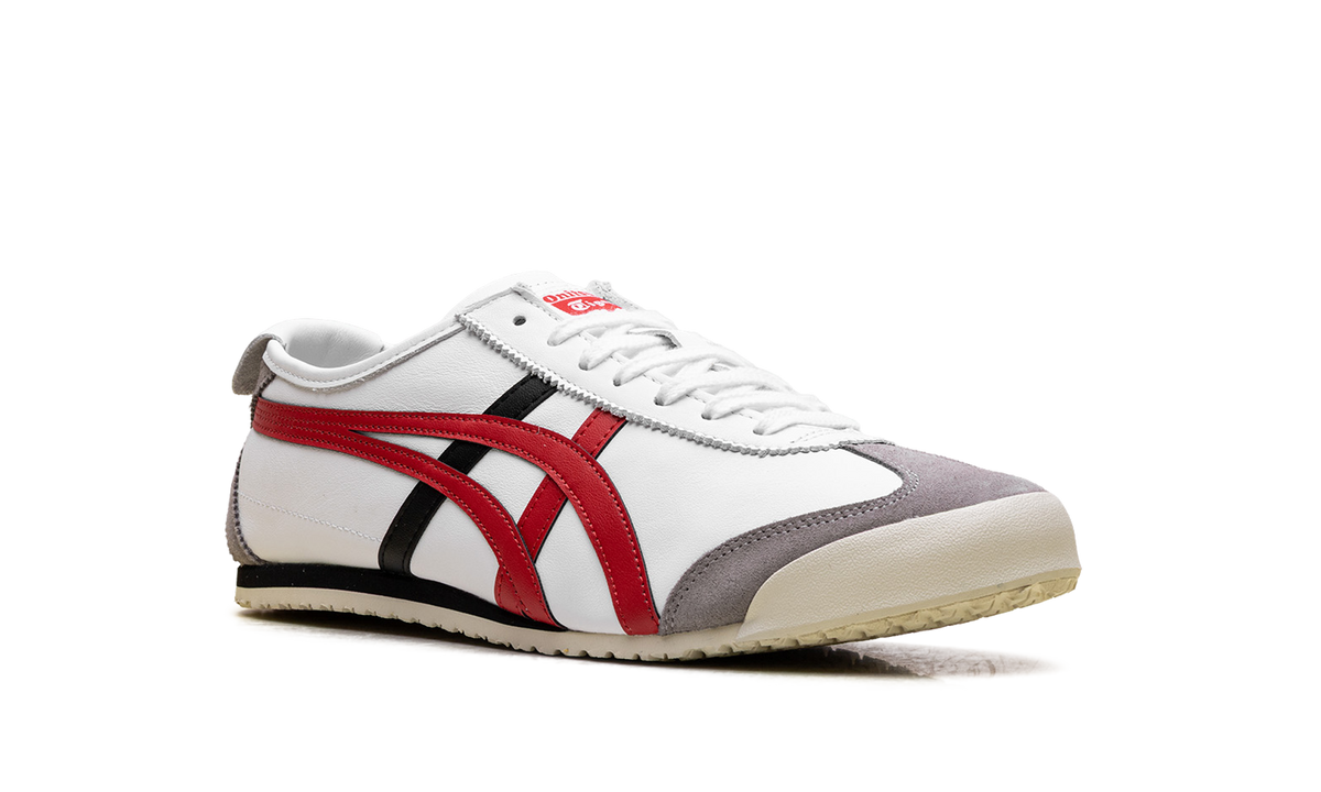 Onitsuka Tiger Mexico 66 in White Classic Red 198670 - product image from the listing.