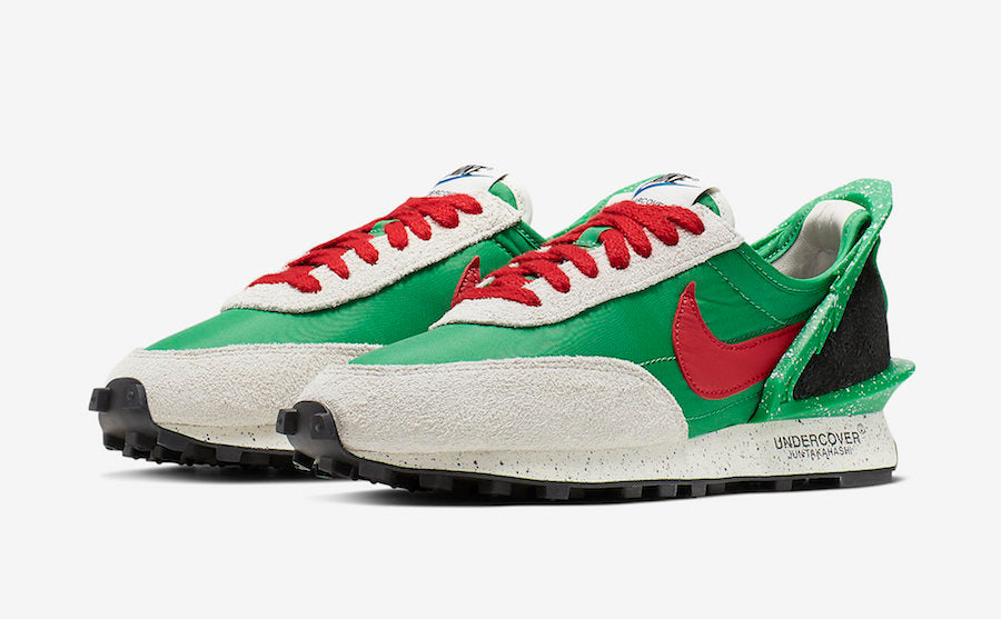 Nike Daybreak x UNDERCOVER Lucky Sneakers in Green CJ3295-300 - product image from the listing.