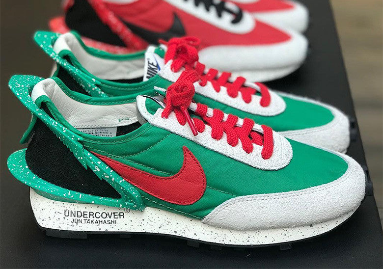 Nike Daybreak x UNDERCOVER Lucky Sneakers in Green CJ3295-300 - product image from the listing.