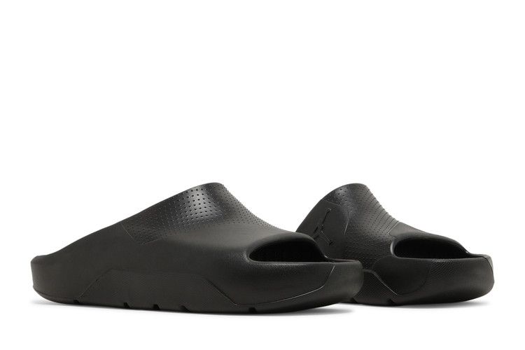 Jordan Post Slide Triple in Black - product image from the listing.