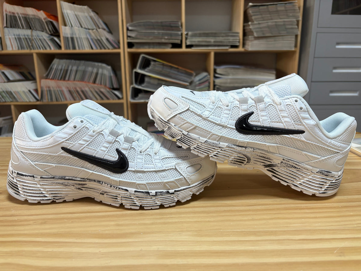 Nike P-6000 Sneakers in White Black CV2209-333 - product image from the listing.