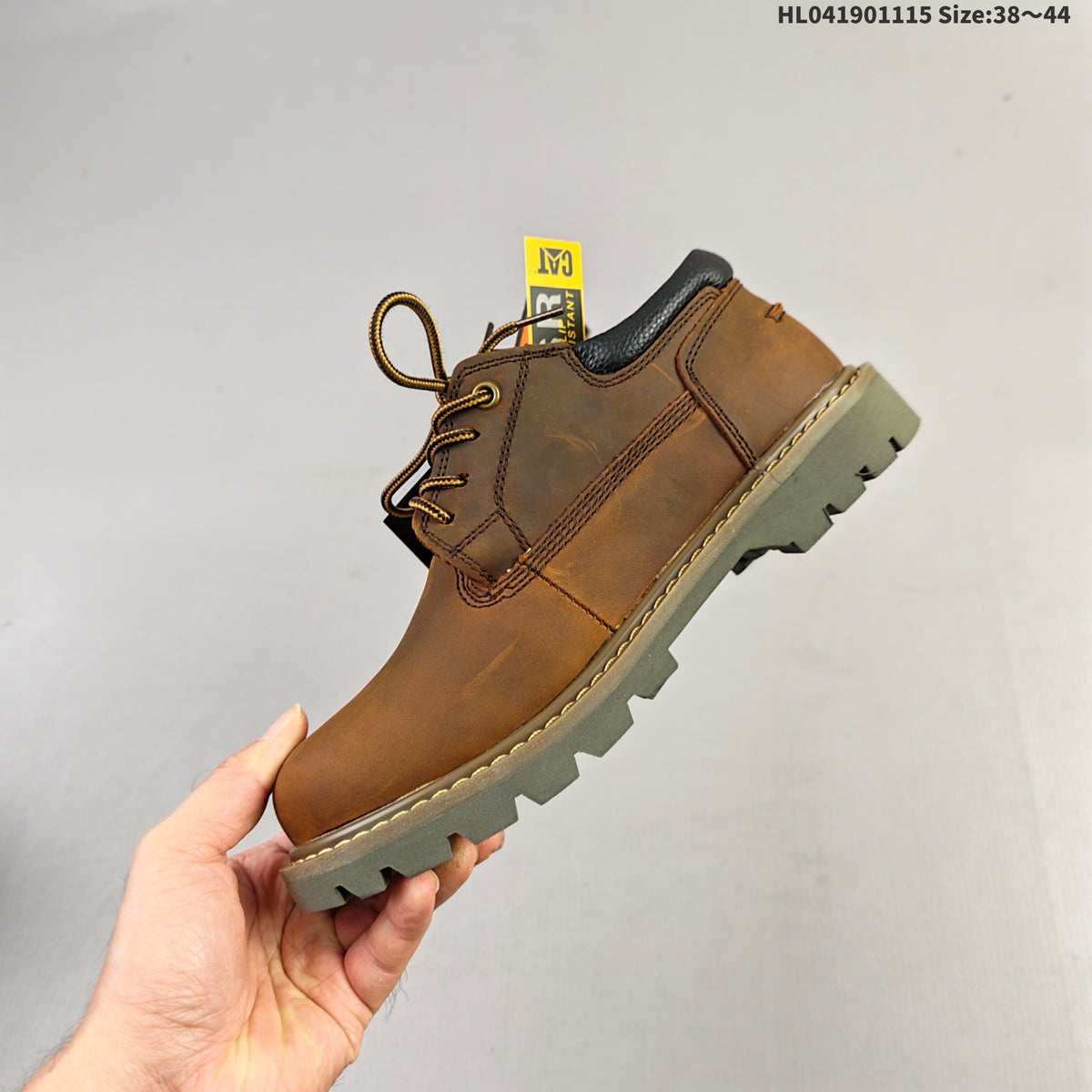 Low-Cut Lace-Up Casual Work Boots by CAT - product image from the listing.