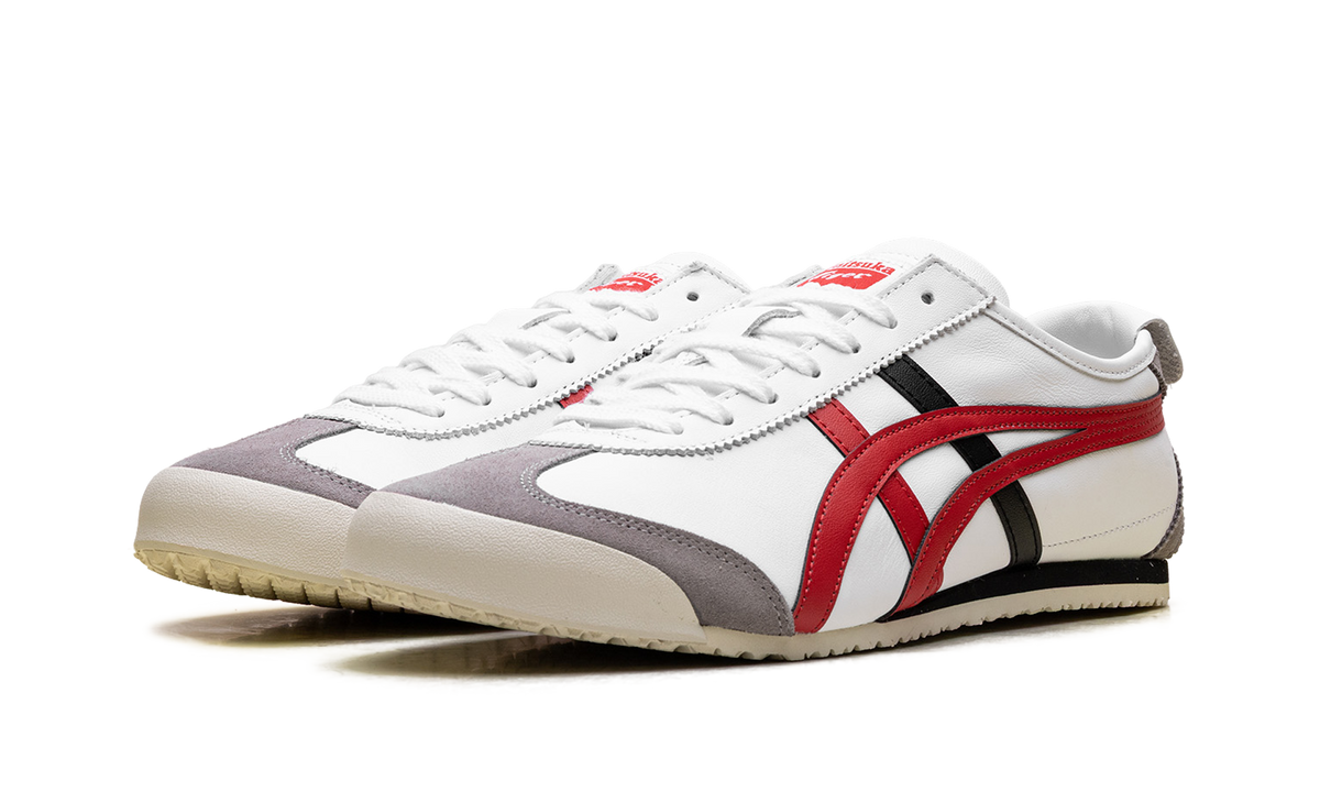 Onitsuka Tiger Mexico 66 in White Classic Red 198670 - product image from the listing.