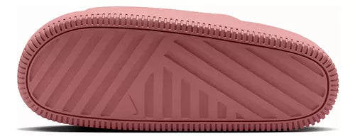 Women's Nike Calm Slides - Canyon Pink / Canyon Pink / Canyon Pink - product image from the listing.
