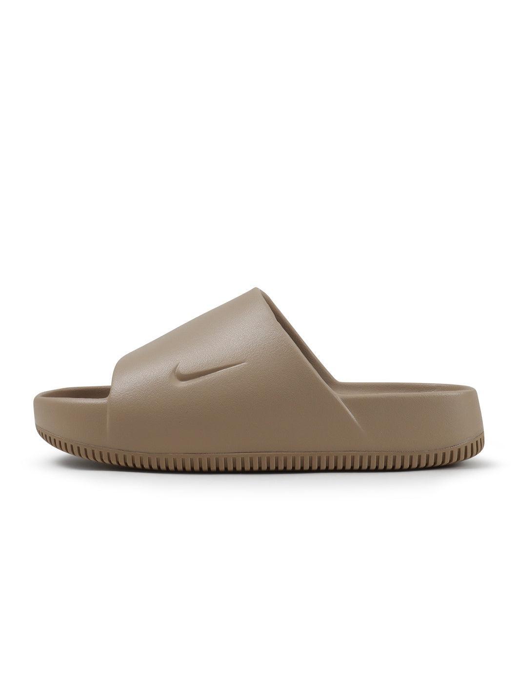 Men's Nike Calm Slide - Khaki - product image from the listing.