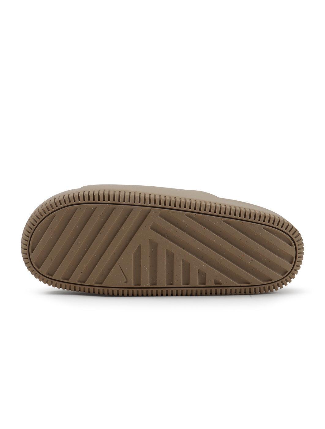 Men's Nike Calm Slide - Khaki - product image from the listing.