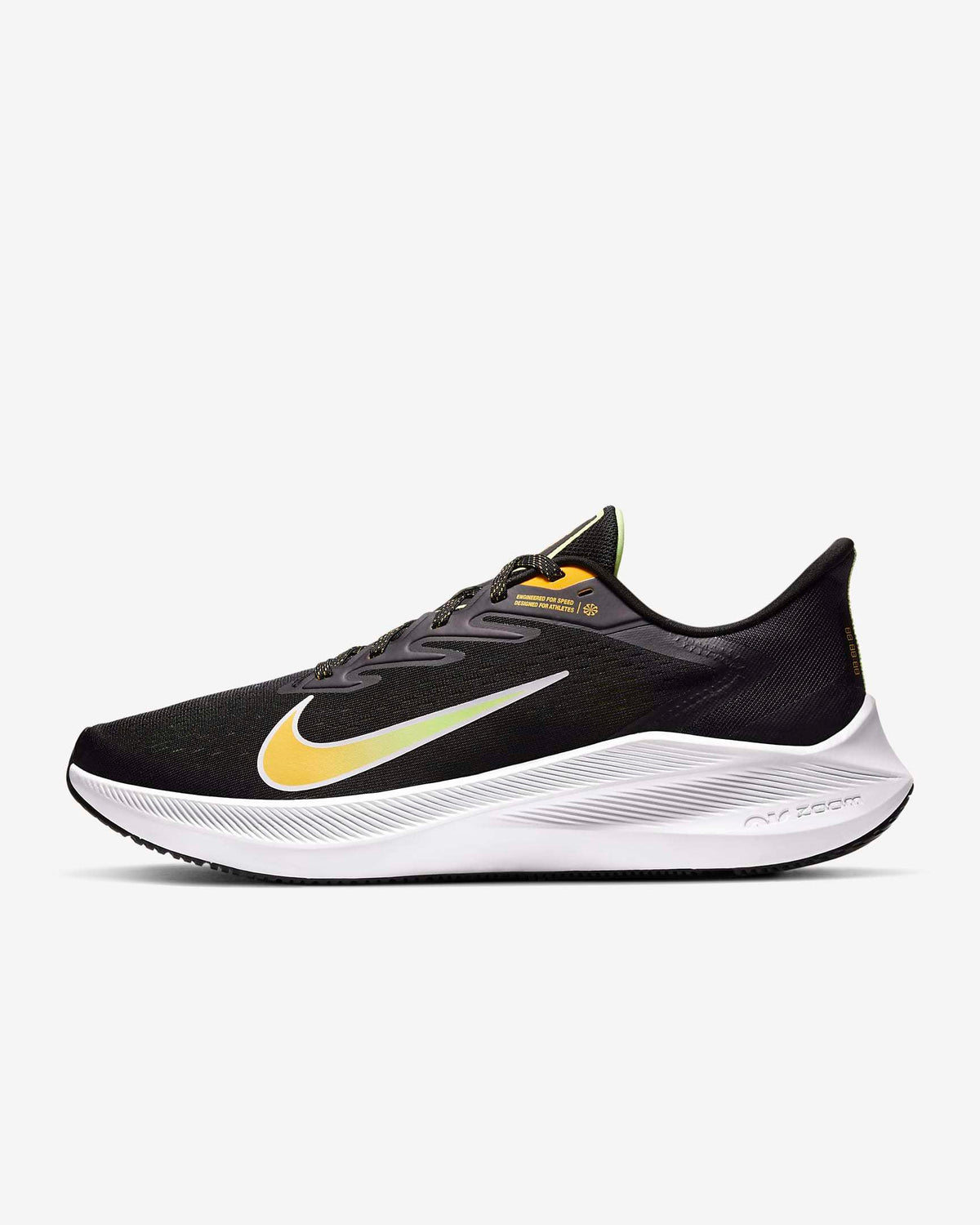 Nike Zoom Winflo 7 Running Shoes in Black CJ0291-007 - product image from the listing.