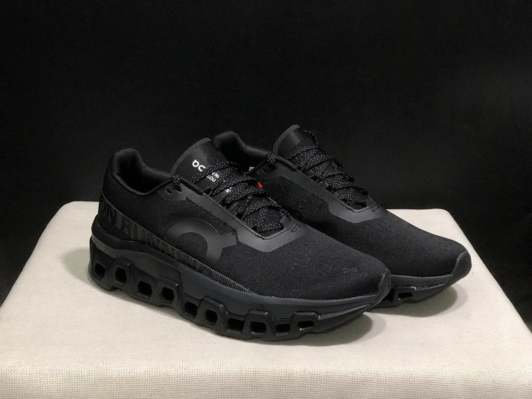 On Cloudmonster 2 Running Shoes in Black - product image from the listing.