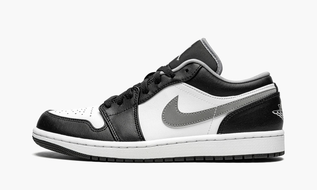 "Black / Particle Grey" Air Jordan 1 Low - product image from the listing.
