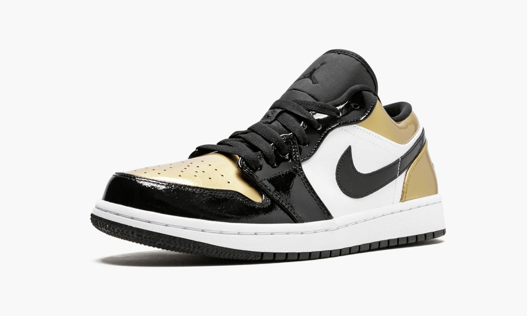 "Gold Toe" Air Jordan 1 Low - product image from the listing.