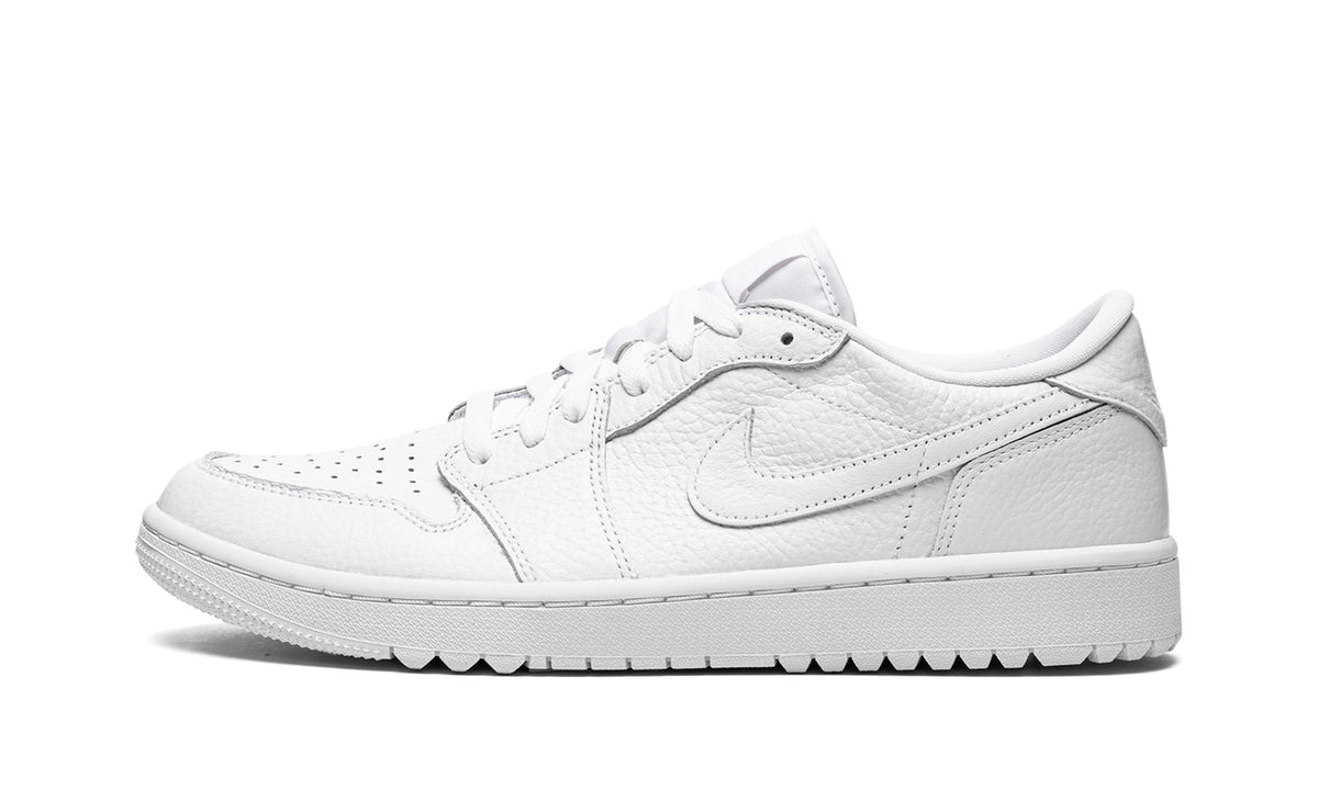 "Triple White" Air Jordan 1 Low Golf - product image from the listing.