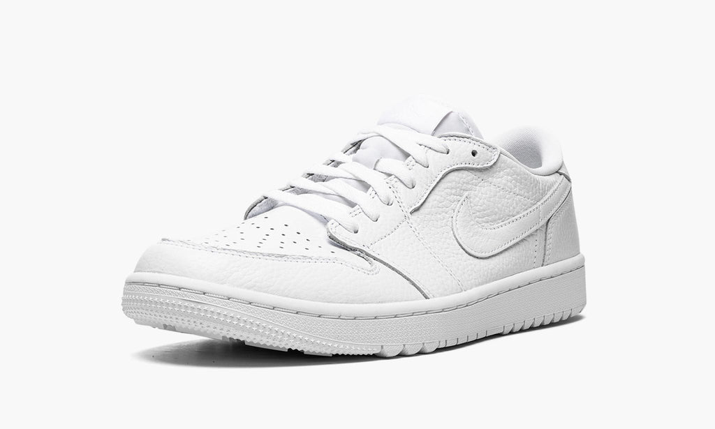 "Triple White" Air Jordan 1 Low Golf - product image from the listing.
