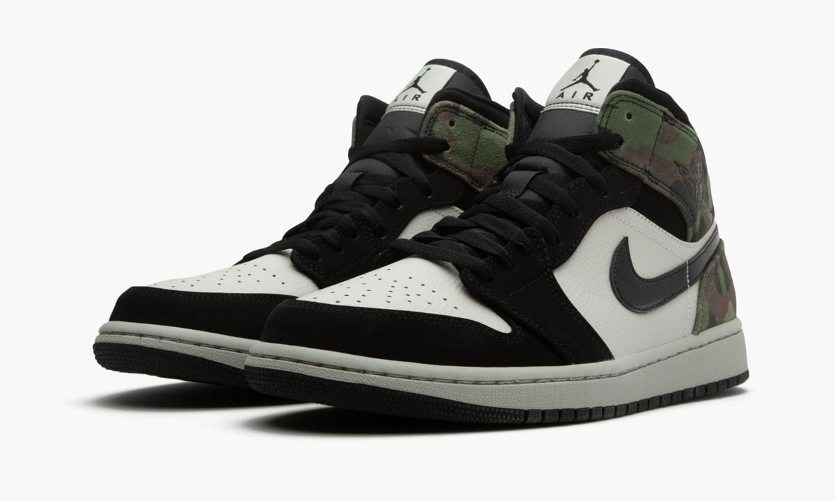 "Camo" Air Jordan 1 Mid - product photo shown in the listing for this item.