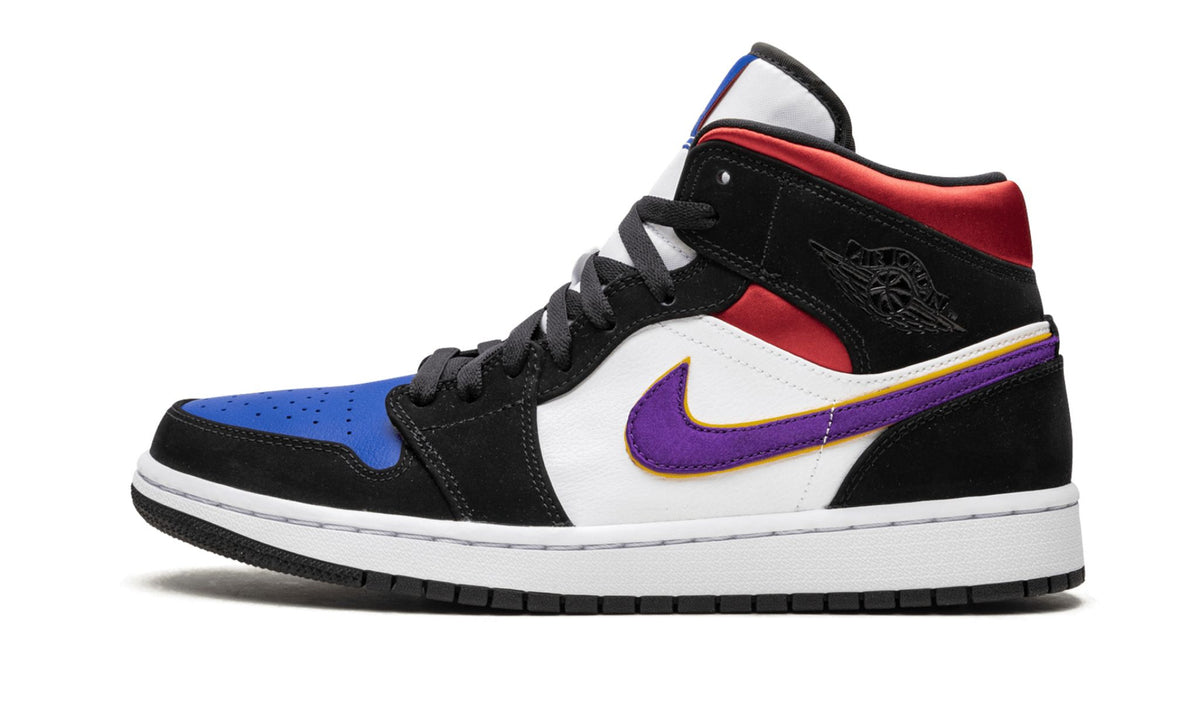 "Lakers Top 3" Air Jordan 1 Mid - product image from the listing.