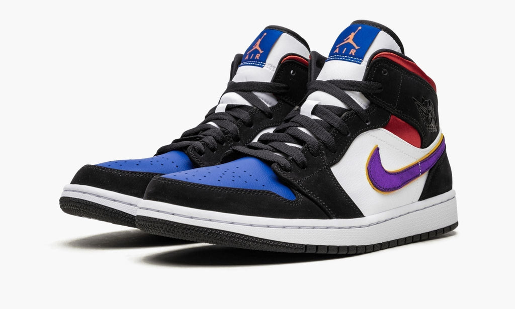 "Lakers Top 3" Air Jordan 1 Mid - product image from the listing.