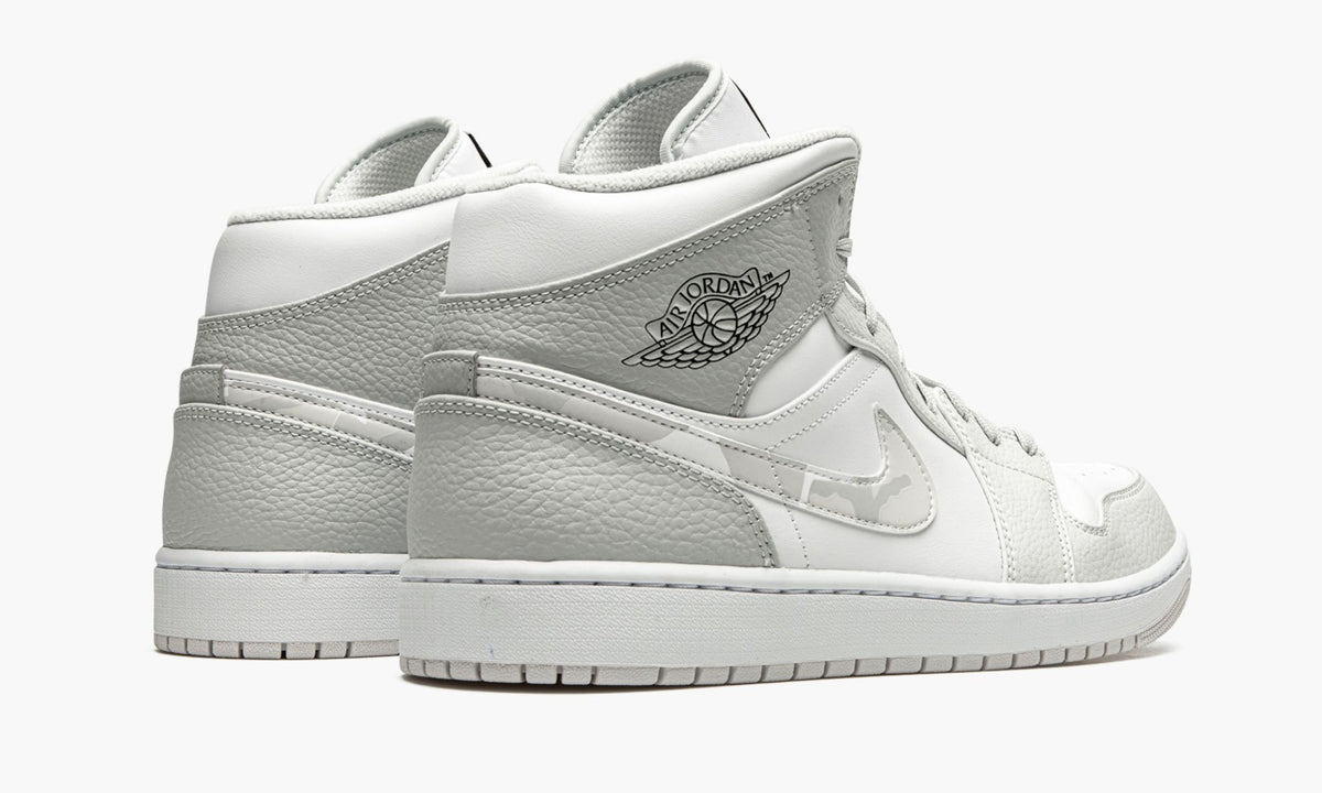 "White Camo" Air Jordan 1 Mid - product image from the listing.