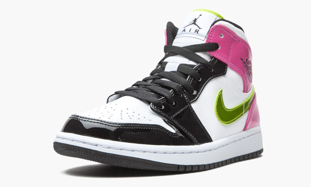 "Cyber / Active Fuchsia" Air Jordan 1 Mid SE - product image from the listing.
