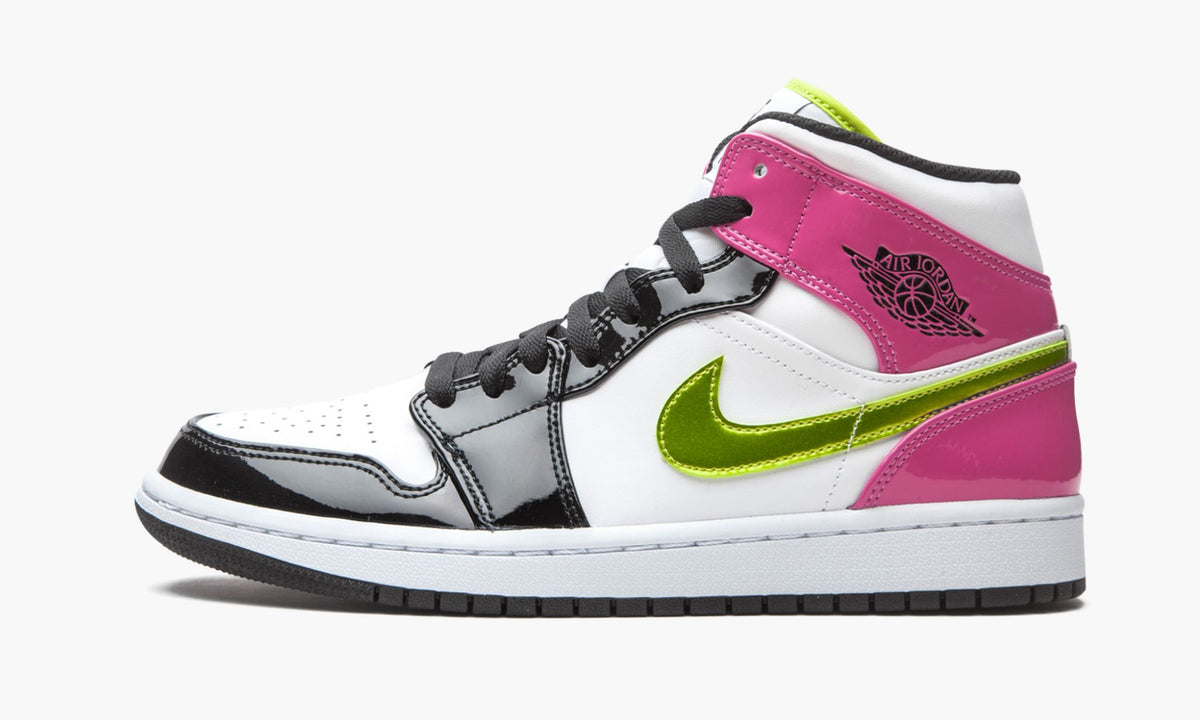 "Cyber / Active Fuchsia" Air Jordan 1 Mid SE - product image from the listing.