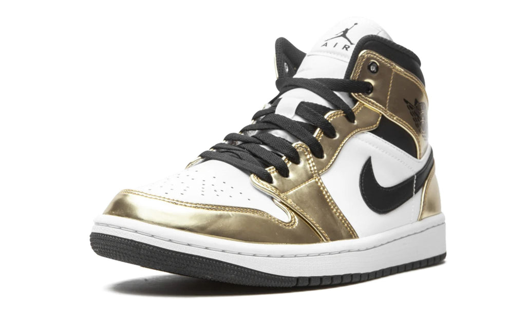 "Metallic Gold" Air Jordan 1 Mid SE - product image from the listing.