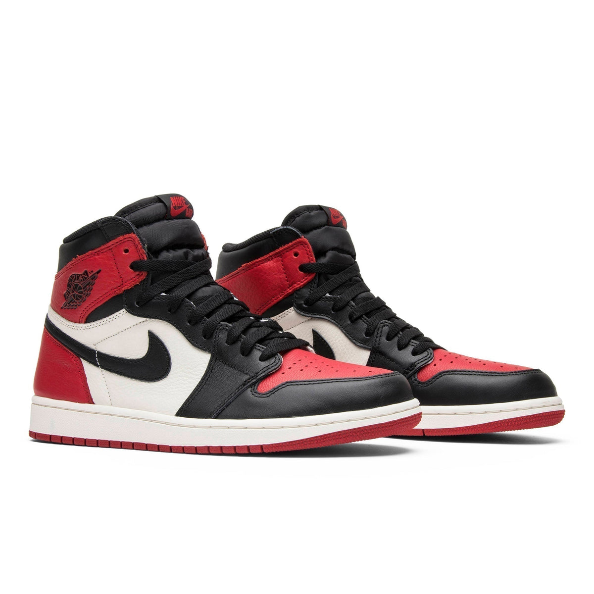 "Bred Toe" Air Jordan 1 Retro High OG 555088-610 - product image from the listing.