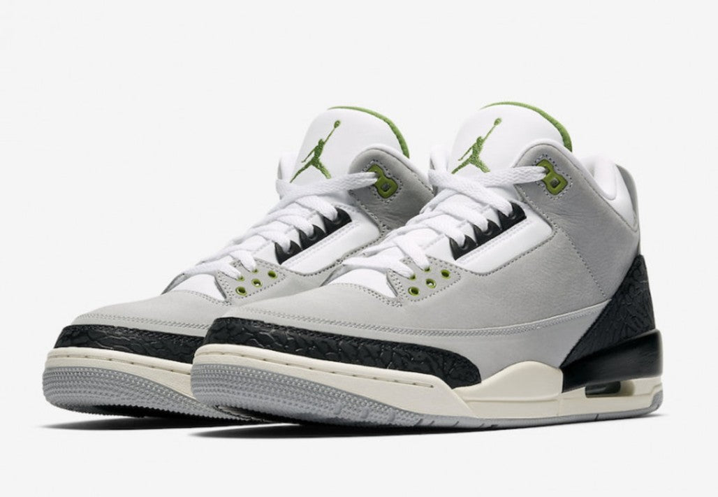 Chlorophyll - Air Jordan 3 Retro - product image from the listing.