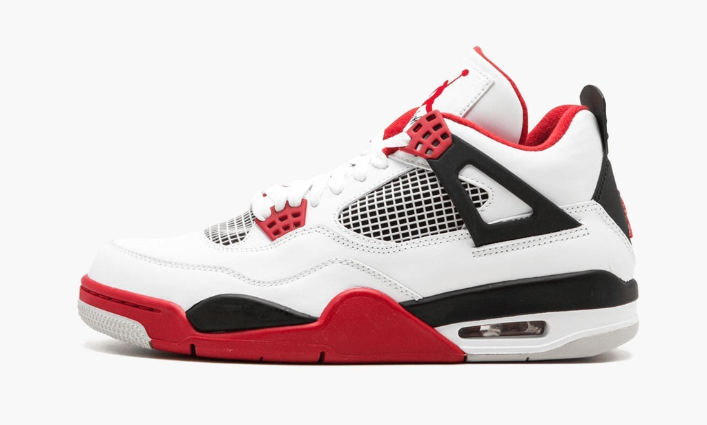 "Fire Red" Air Jordan 4 Retro - product image from the listing.