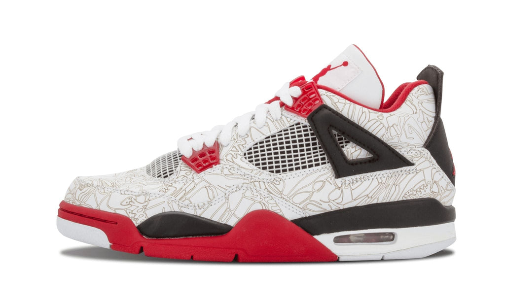 "Laser" Air Jordan 4 Retro - product image from the listing.