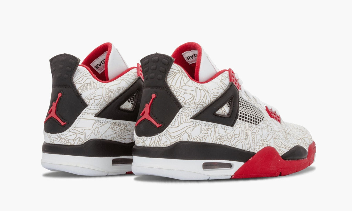 "Laser" Air Jordan 4 Retro - product image from the listing.