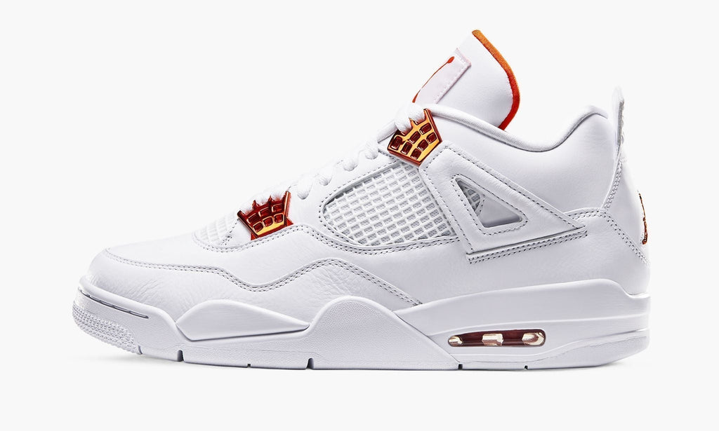 "Metallic Pack - Orange" Air Jordan 4 Retro - product image from the listing.