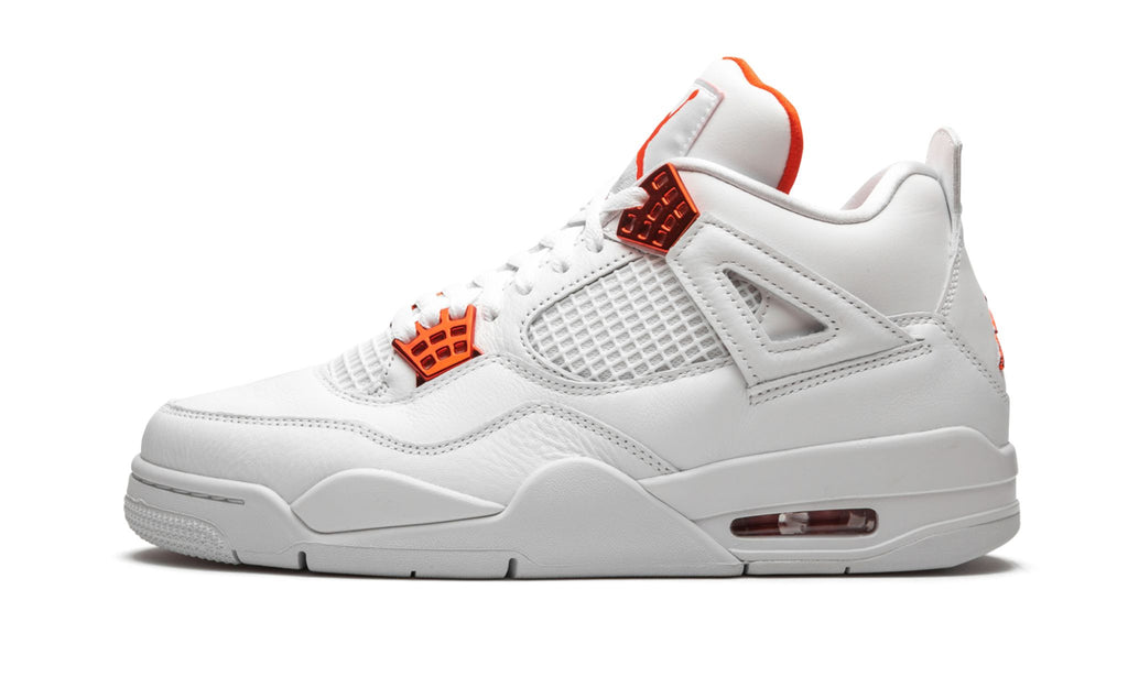 "Metallic Pack - Orange" Air Jordan 4 Retro - product image from the listing.