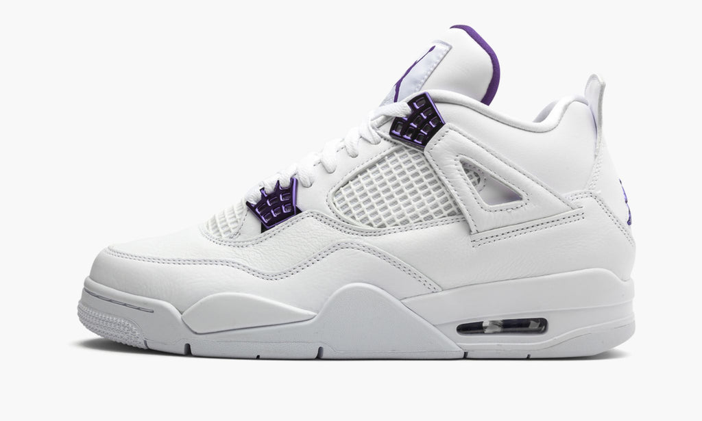 "Metallic Pack - Purple" Air Jordan 4 Retro - product image from the listing.