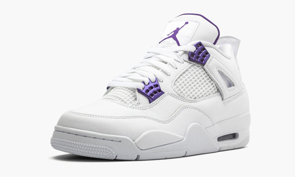 "Metallic Pack - Purple" Air Jordan 4 Retro - product image from the listing.